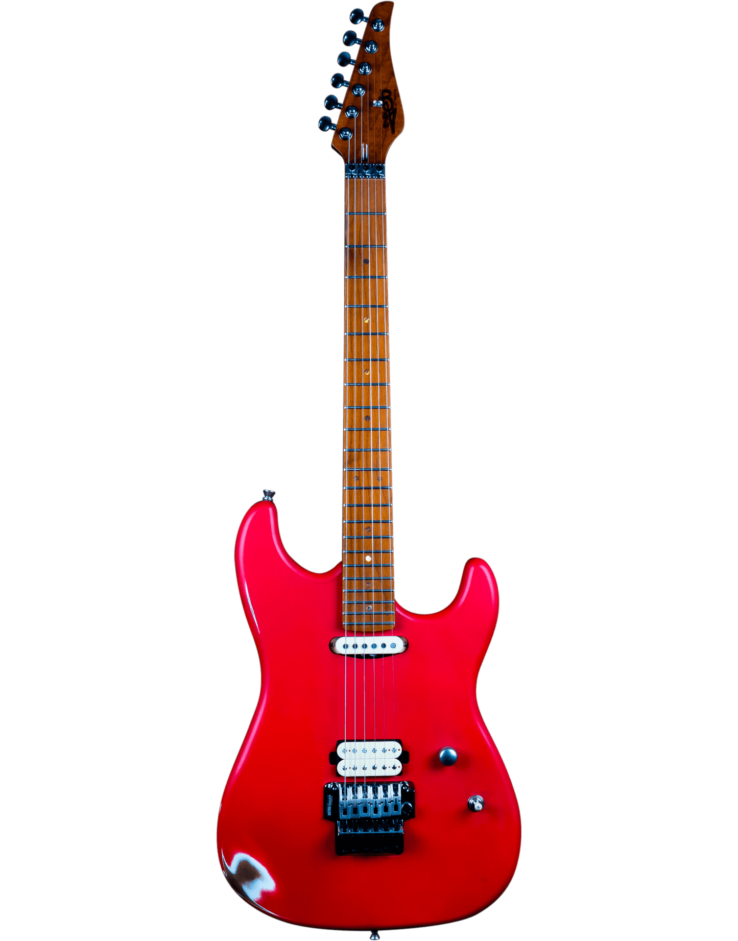 Jet JS-850 Floyd Rose Relic'd - Red