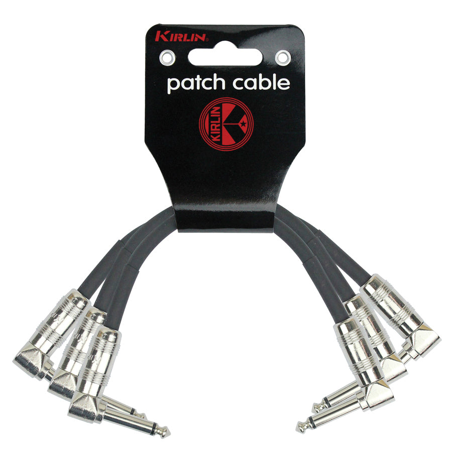 Kirlin Patch Cable 1ft RA-RA 3-Pack