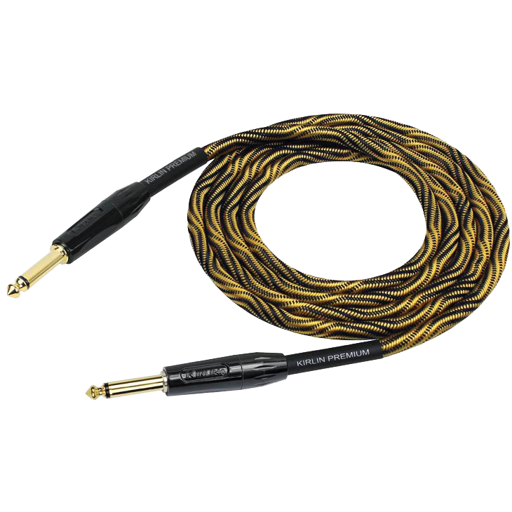 Kirlin 10ft Instrument Cable - Premium Plus Wave - Yellow