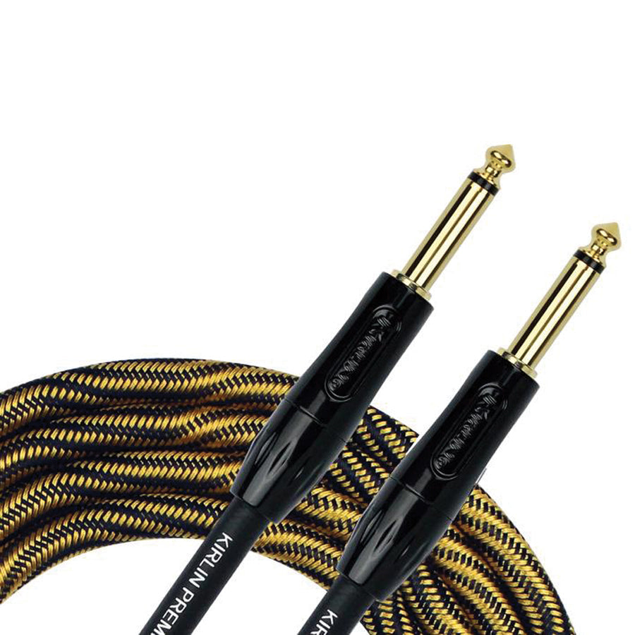 Kirlin 10ft Instrument Cable - Premium Plus Wave - Yellow