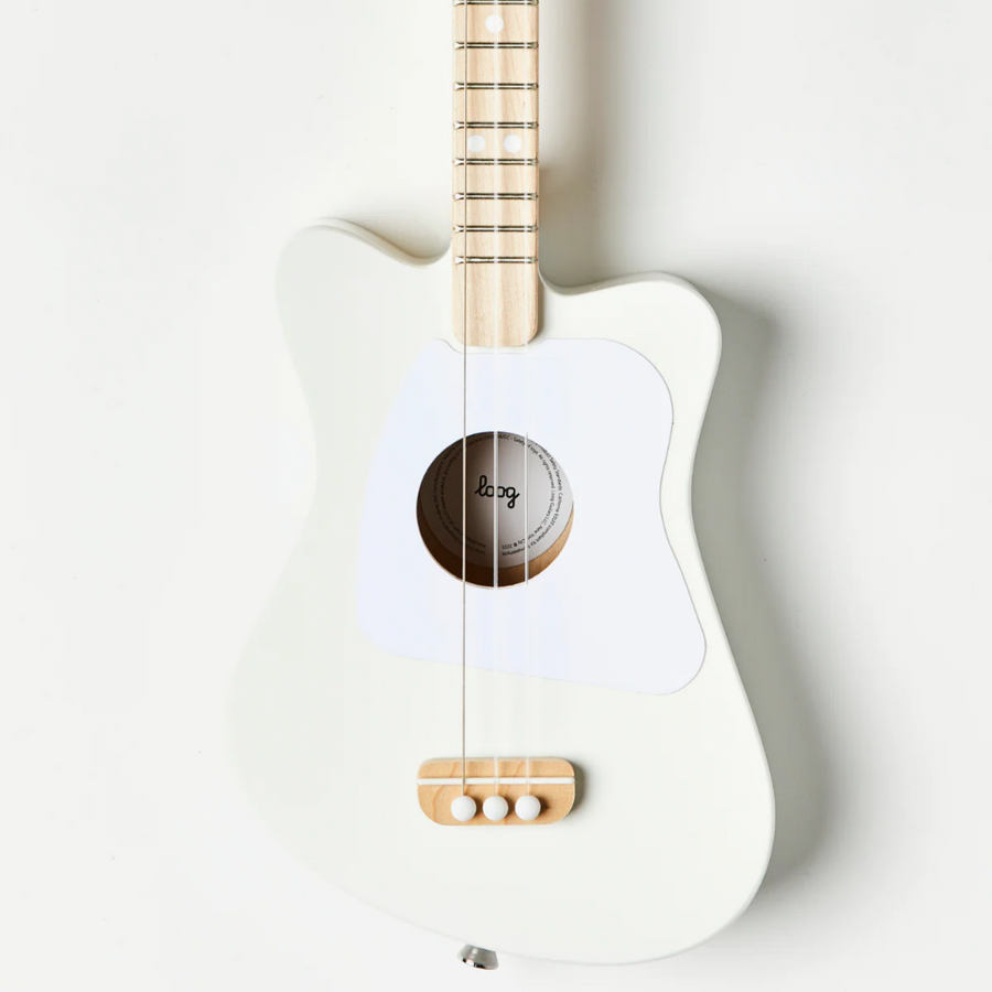 Loog 3-String Mini Guitar - White