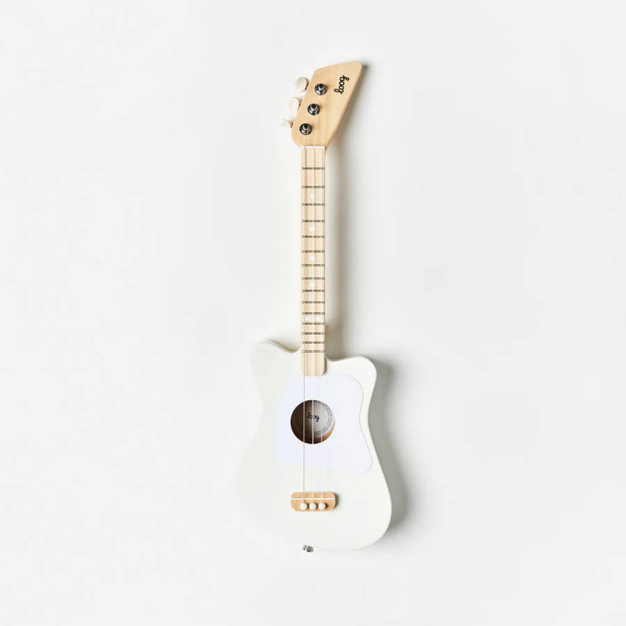 Loog 3-String Mini Guitar - White