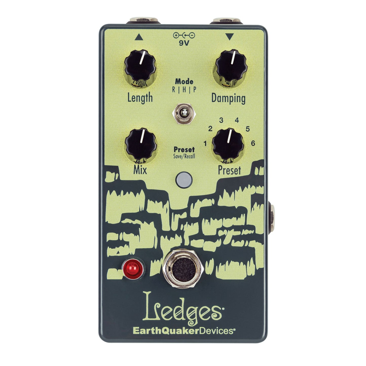 Earthquaker Ledges Tri-Dimensional Reverb Pedal