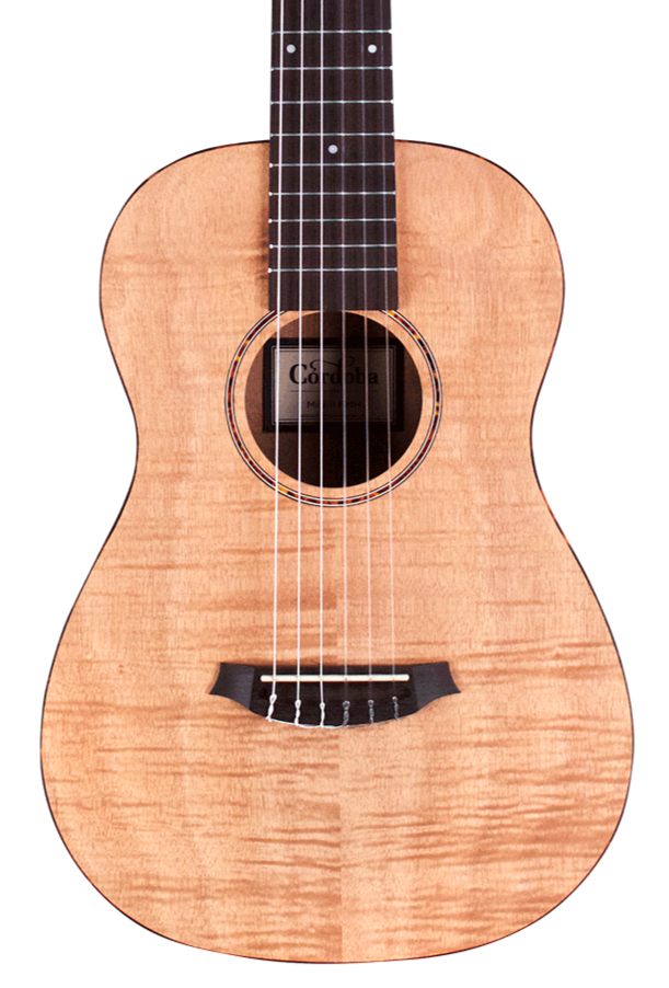 Cordoba Mini II FMH Nylon Travel Guitar - Flamed Mahogany