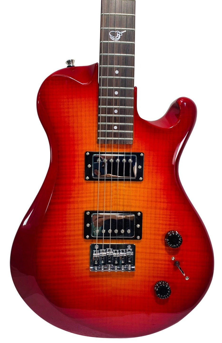 Journey Instruments OE990 Collapsible Electric Guitar - Cherry Burst