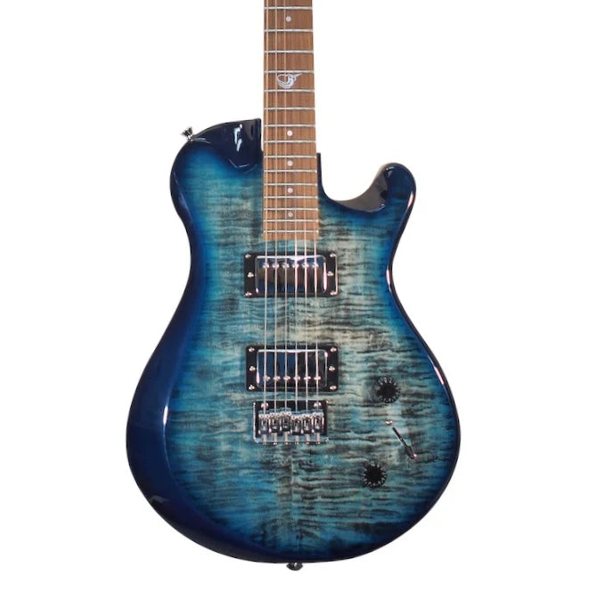 Journey Instruments OE990BL Collapsible Electric Guitar - Faded Blue