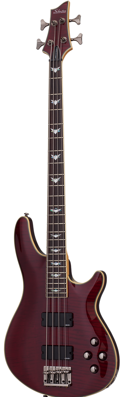 Schecter Omen Extreme 4-String Bass - Black Cherry