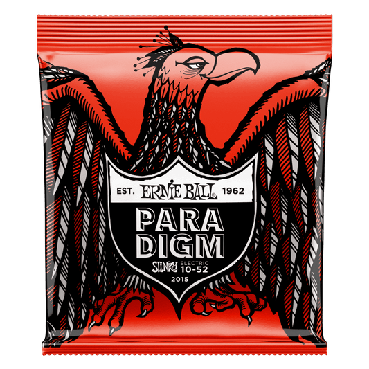 Ernie Ball Skinny Top Heavy Bottom Slinky Paradigm Electric Guitar Strings - 10-52