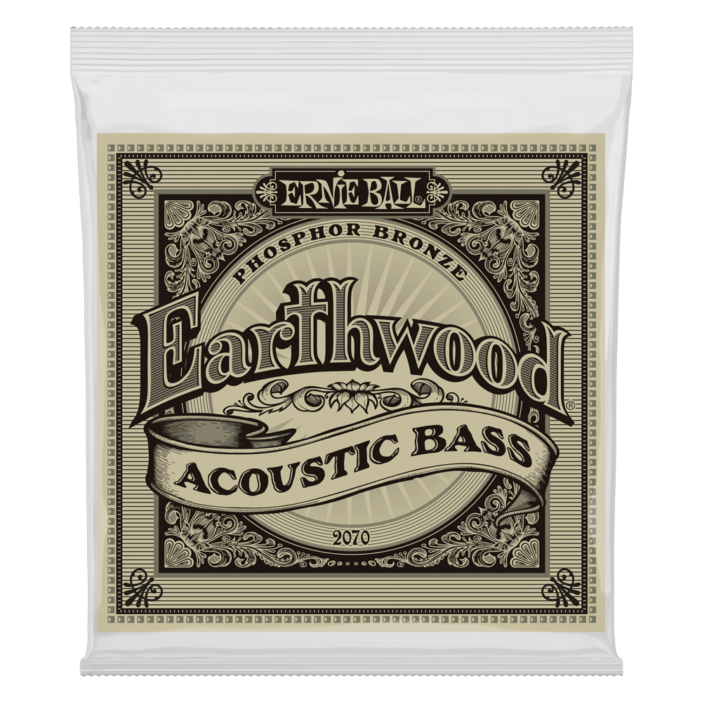 Ernie Ball Earthwood Phosphor Bronze Acoustic Bass Strings - 45-95