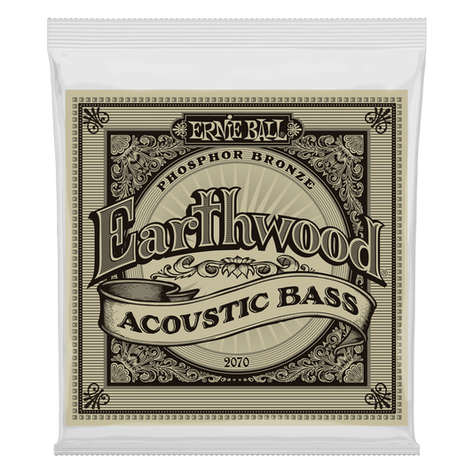 Ernie Ball Earthwood Phosphor Bronze Acoustic Bass Strings - 45-95