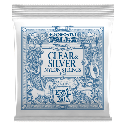 Ernie Ball Ernesto Palla Nylon Classical Guitar Strings - Light & Clear