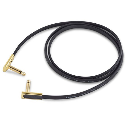 Warwick Rockboard Flat Patch Cable 140cm Gold