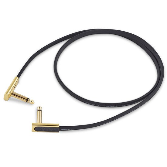 Warwick Rockboard Flat Patch Cable Gold - 80cm