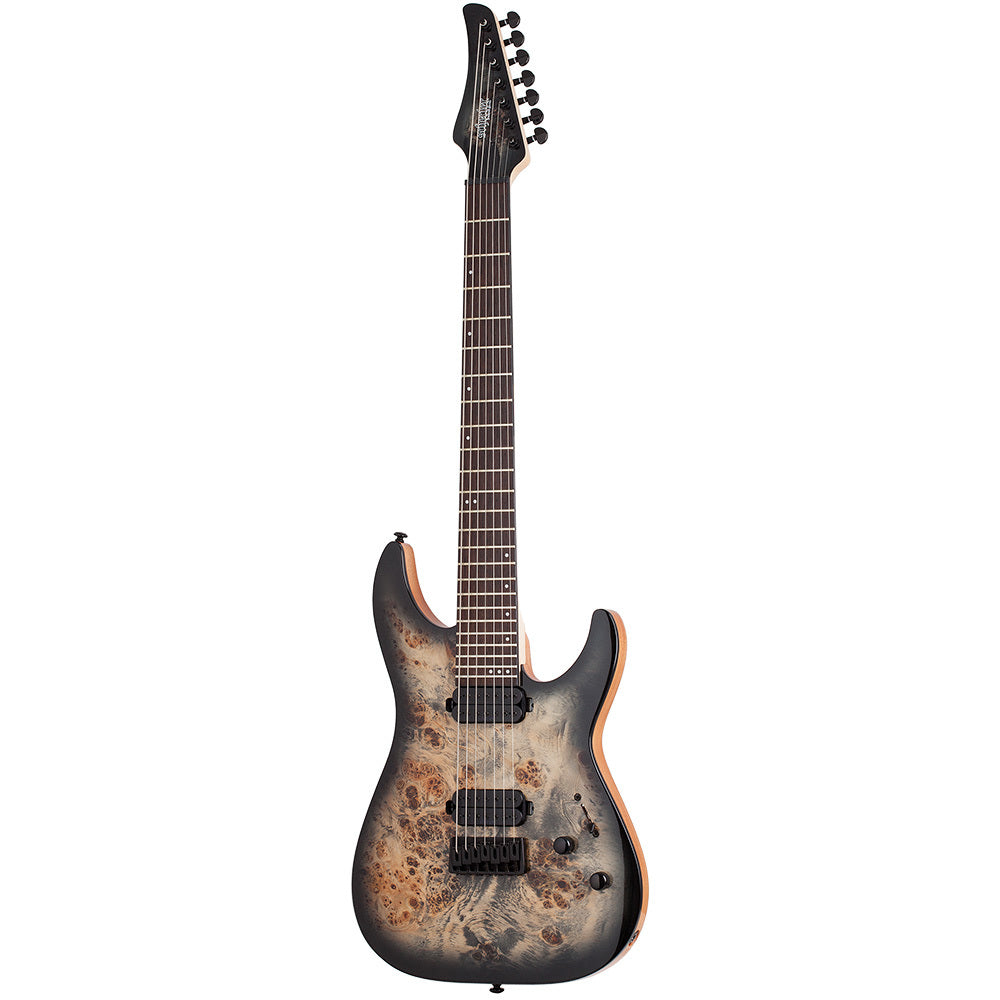 Schecter C-7 Pro 7-String - Charcoal Burst