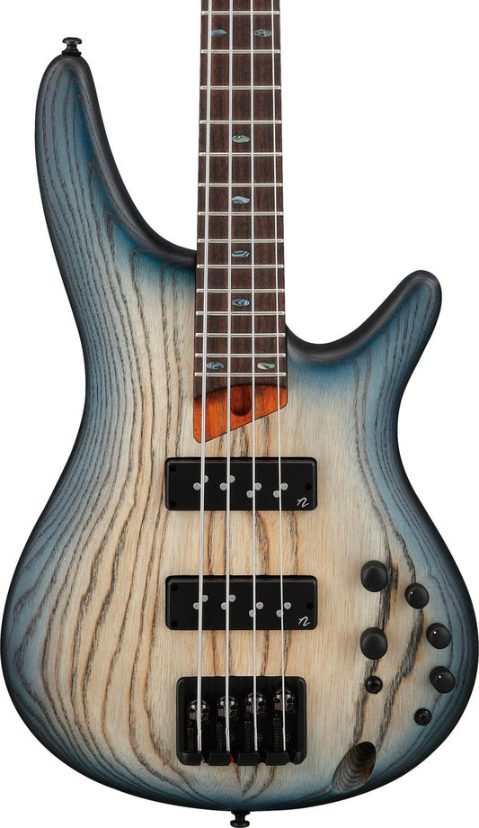 Ibanez SR600E 4-String Bass Cosmic Blue Starburst Flat