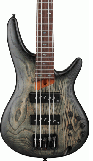 Ibanez SR605E Electric 5 String Bass - Black Stained Burst