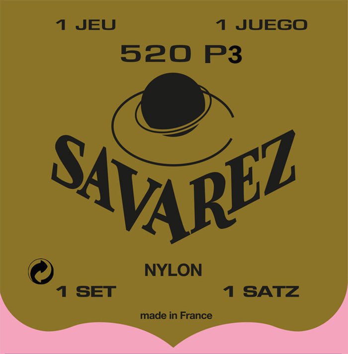 Savarez 520P3 Nylon Wound 3rd / Red Card Basses