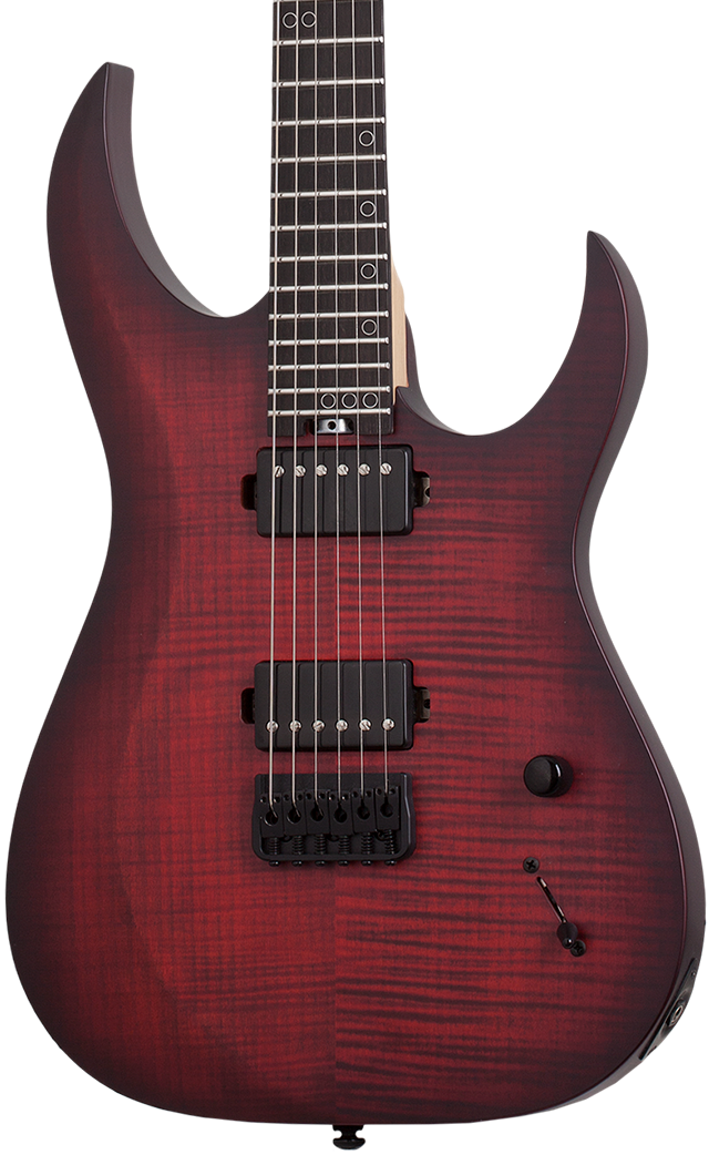 Schecter Sunset-6 Extreme Electric Guitar - Scarlet Burst