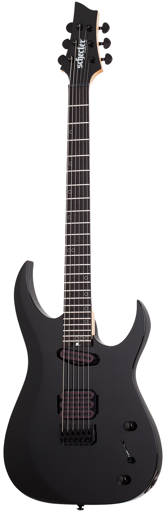 Schecter Sunset-6 Triad Electric Guitar - Gloss Black