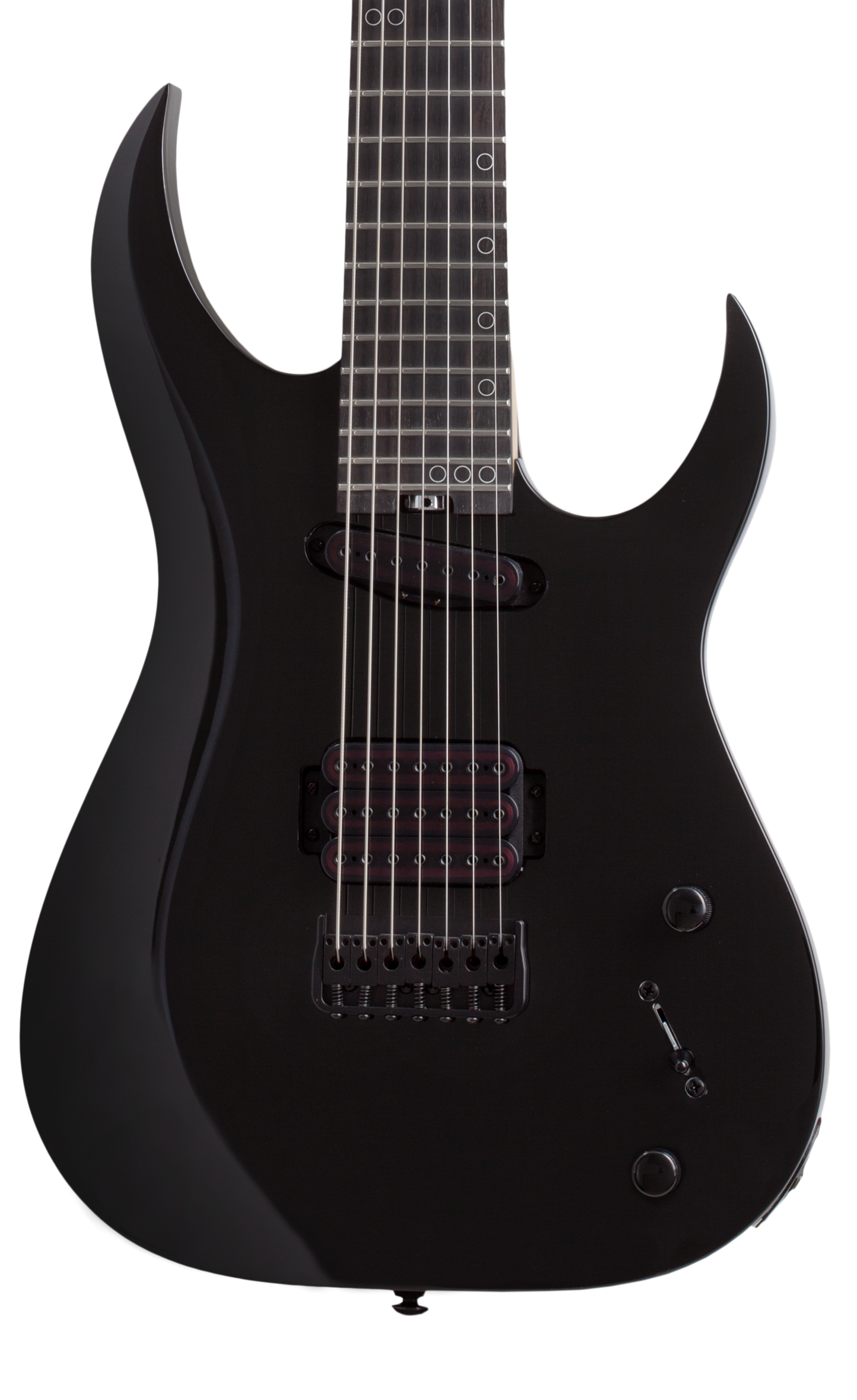 Schecter Sunset-7 Triad 7-String Electric Guitar Gloss Black + PROMO!