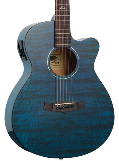 Tanglewood TA4-CEBL Azure SuperFolk - Serenity Blue