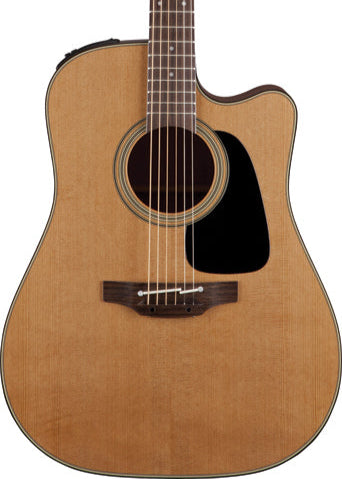 Takamine Pro Series 1 Dreadnought Cutaway Natural Gloss Top with Satin B/S