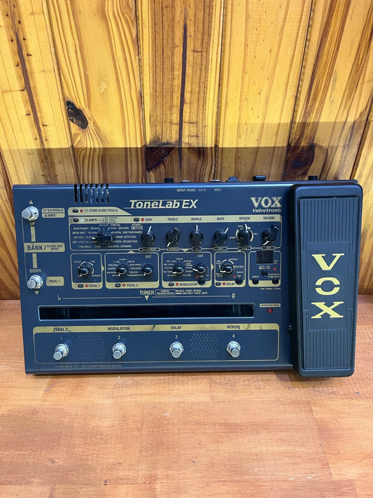 Vox ToneLab Ex- Modelling Effects Guitar Pedal w/Case - Pre-Loved