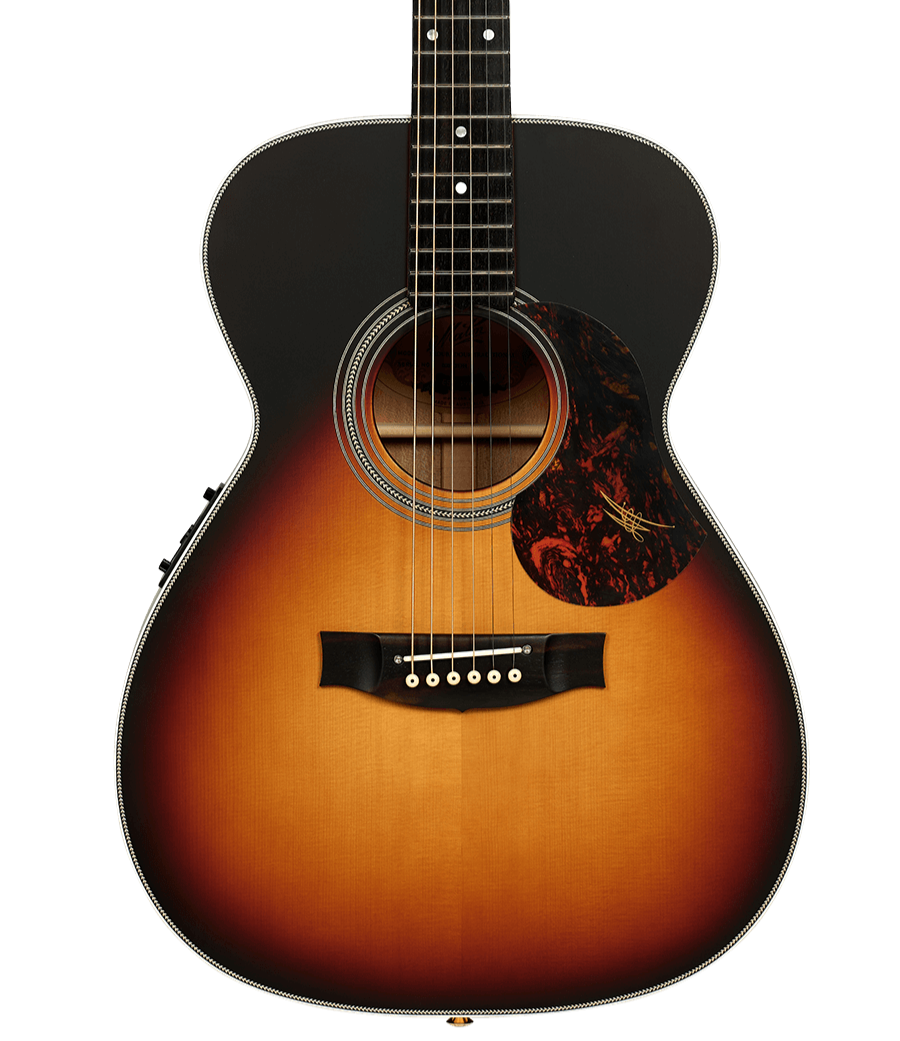 Maton Troubadour Traditional Acoustic Guitar - Tobacco Sunburst