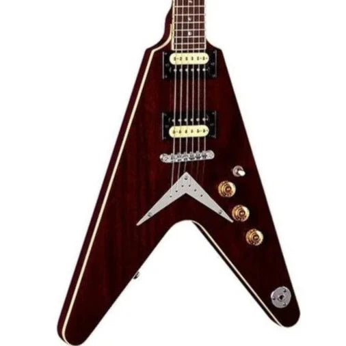 Dean V79 Electric Guitar - Trans Red