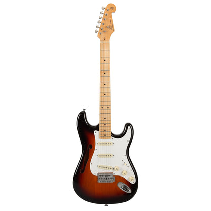 SX Semi-Hollow American Alder Body Electric Guitar - Three Tone Sunburst