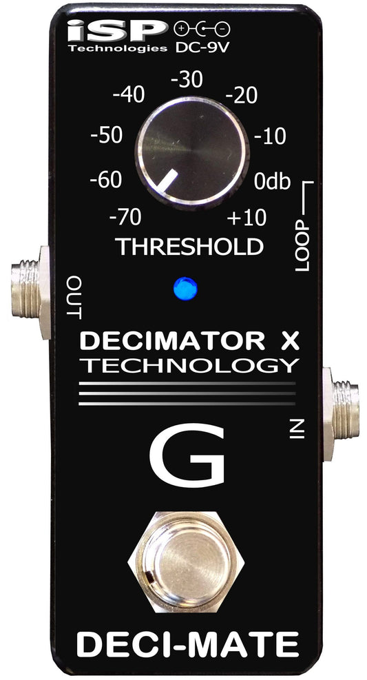 ISP Technologies Decimate G Micro Noise Reduction w/ Loop Connections Pedal