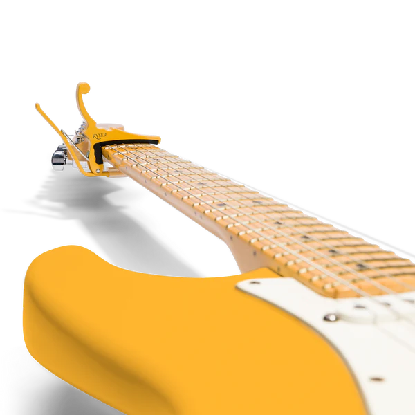 Kyser x Fender Quick-Change Electric Guitar Capo - Butterscotch Blonde