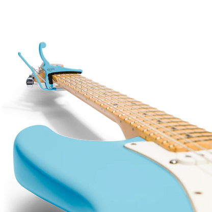 Kyser x Fender Quick-Change Electric Guitar Capo - Daphne Blue