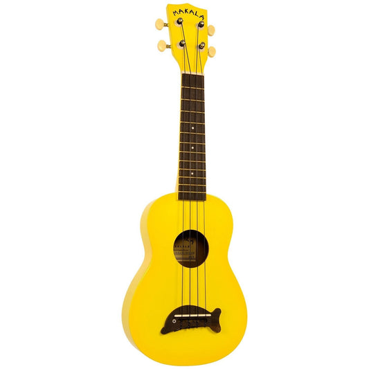 Makala Dolphin Soprano Ukulele - Yellowburst