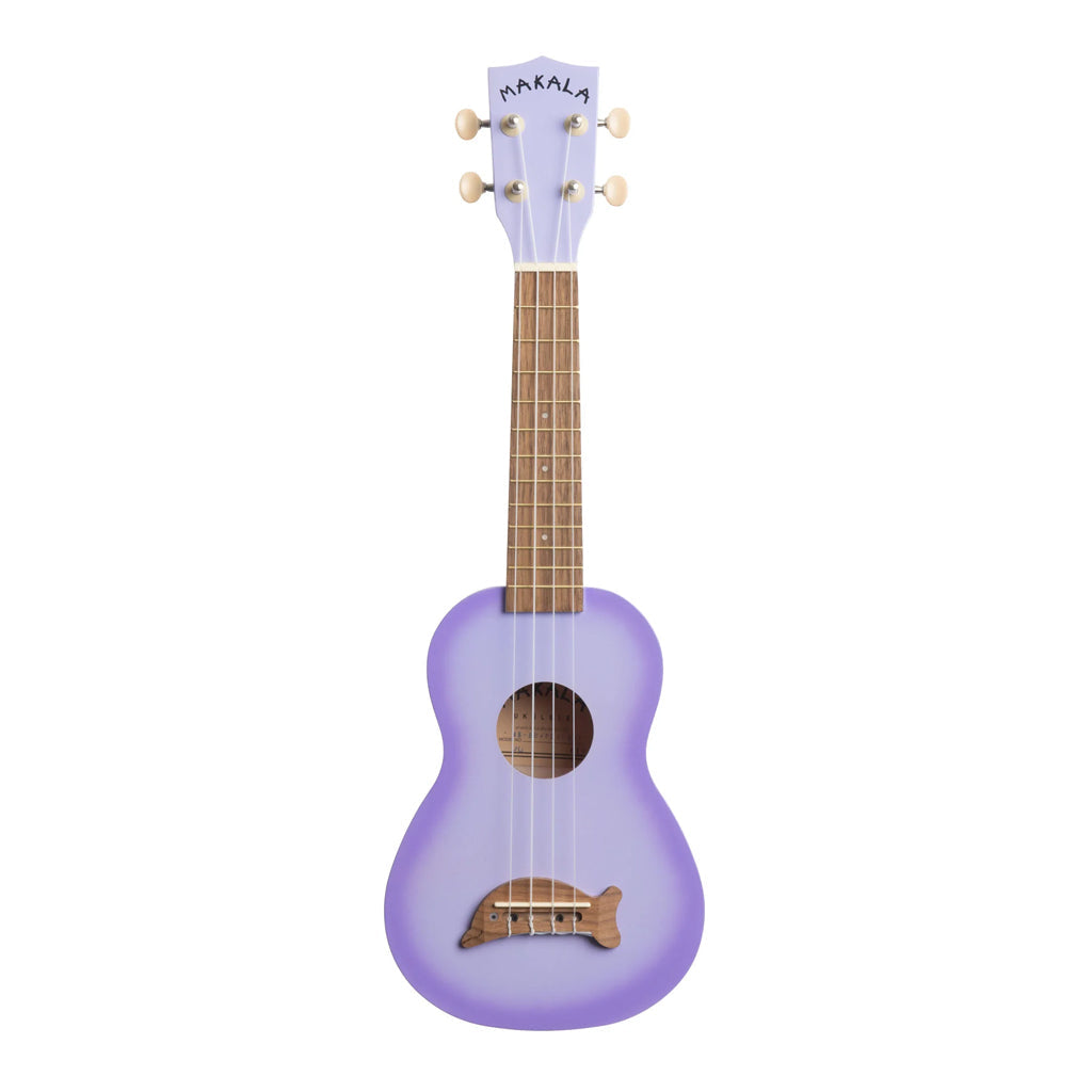 Makala Dolphin Soprano Ukulele - Purple Burst