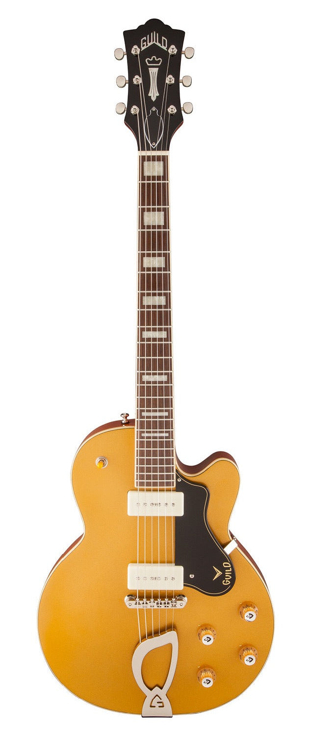 Guild M-75 Aristocrat - Gold w/Case