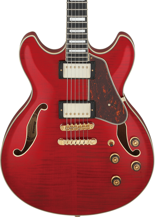 Ibanez AS93FM Electric Hollowbody - Transparent Cherry Red