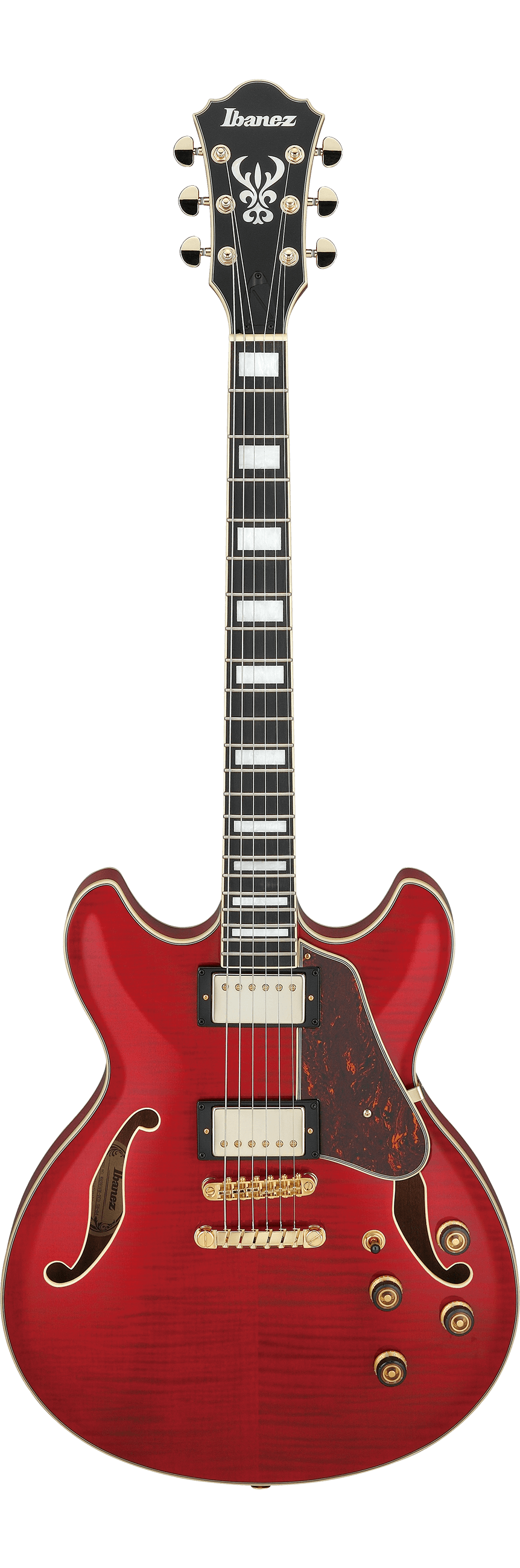 Ibanez AS93FM Electric Hollowbody - Transparent Cherry Red