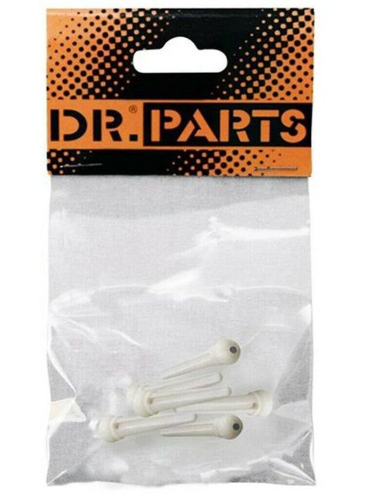 Dr Parts Bridge Pin Set White - GP312W