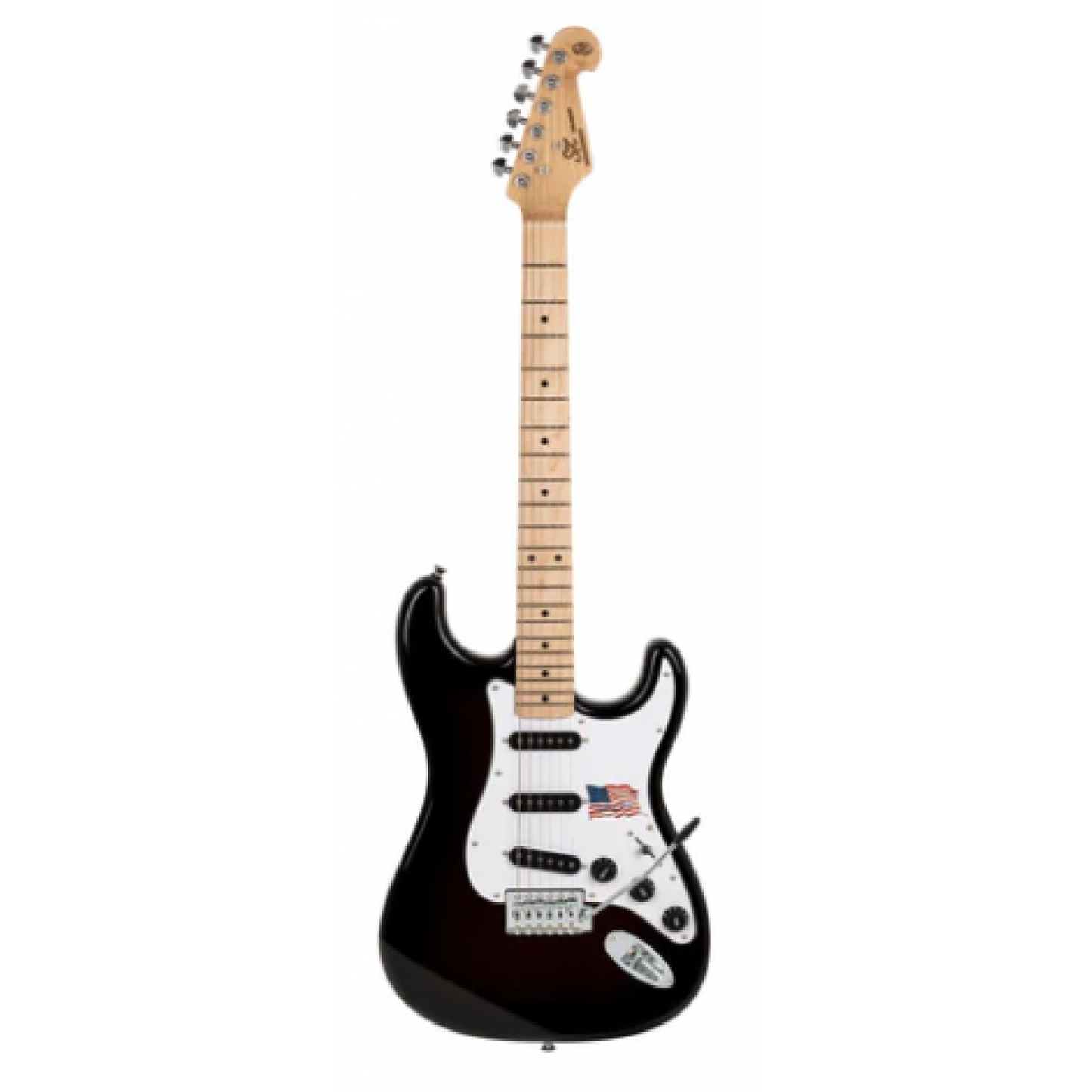 SX Alder Series Electric Guitar - Black