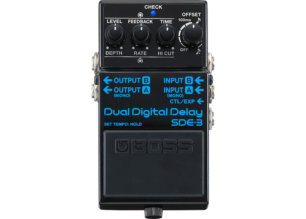 Boss SDE3 Dual Digital Delay Pedal