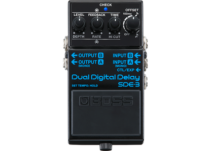 Boss SDE3 Dual Digital Delay Pedal