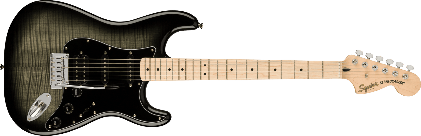 Squier Affinity Series Stratocaster FMT HSS - Black Burst