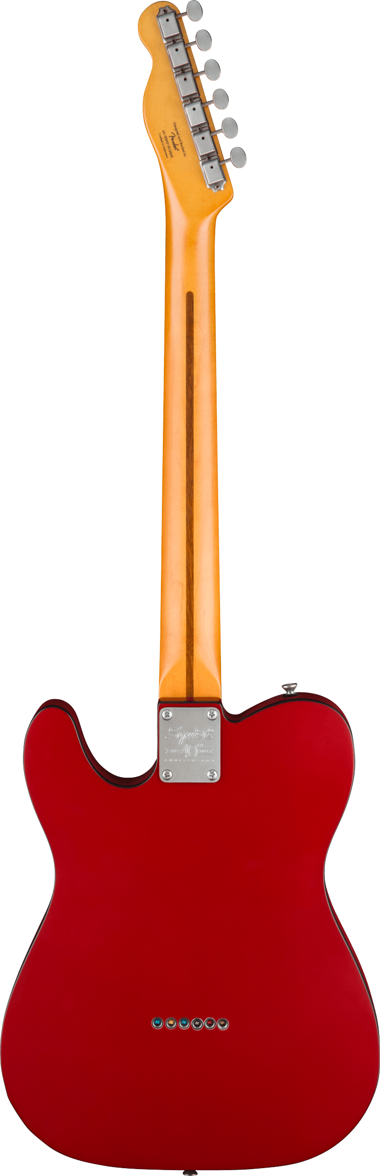 Squier 40th Anniversary Telecaster Vintage Edition - Satin Dakota Red