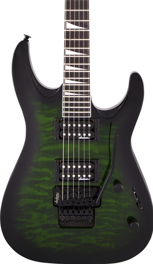 Jackson JS Series JS32Q Dinky Archtop DKA - Transparent Green Burst