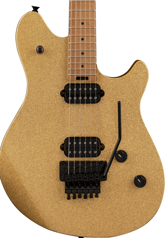 EVH Wolfgang WG Standard - Baked Maple Fretboard - Gold Sparkle