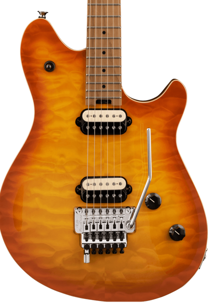 EVH Wolfgang Special QM - Baked Maple Fretboard - Solar