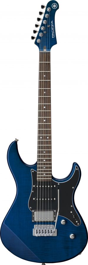 YAMAHA PACIFICA - 612VII TRANS BLUE FLAMED MAPLE – Guitar Brothers 