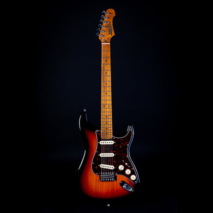 Jet JS-300 SSS Electric Roasted Maple Neck - Sunburst