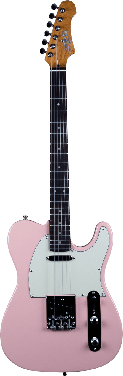 Jet  JT-300 Electric Roasted Maple Rosewood Neck - Shell Pink